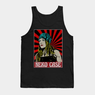 Neko Case 80s Pop Art Fan Art Tank Top